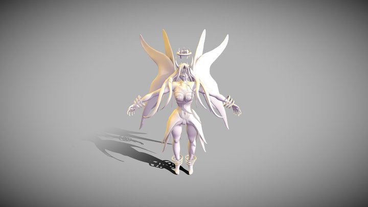 Fary Low Poly Game Ready 3D Model