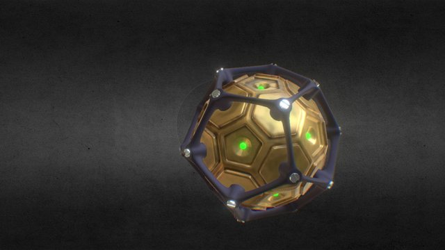 Cage Ball 3D Model
