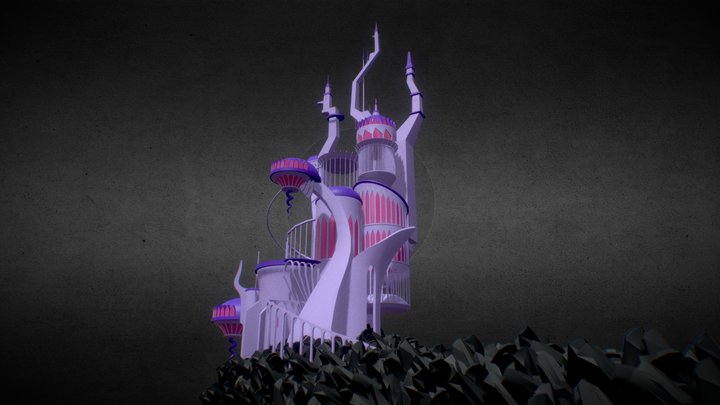 Cloud Tower 3D Model