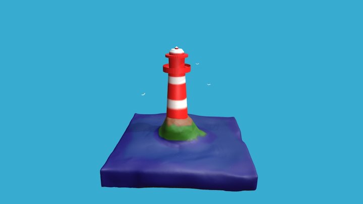lighthouse 3D Model