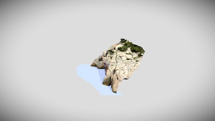 Niolon escalade deep water solo 3D Model