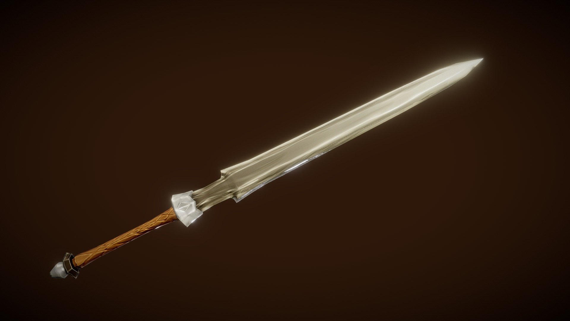 Game Ready Sword - Download Free 3D model by Rishaki (@rizthecrafter ...