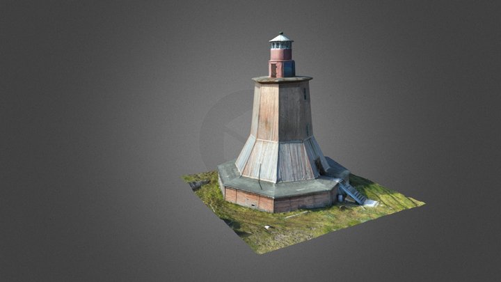 Святоносский маяк 3D Model