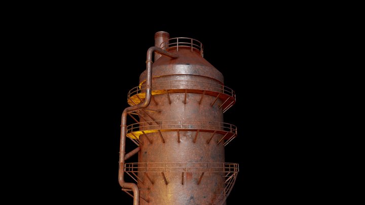 Tanker 3D Model