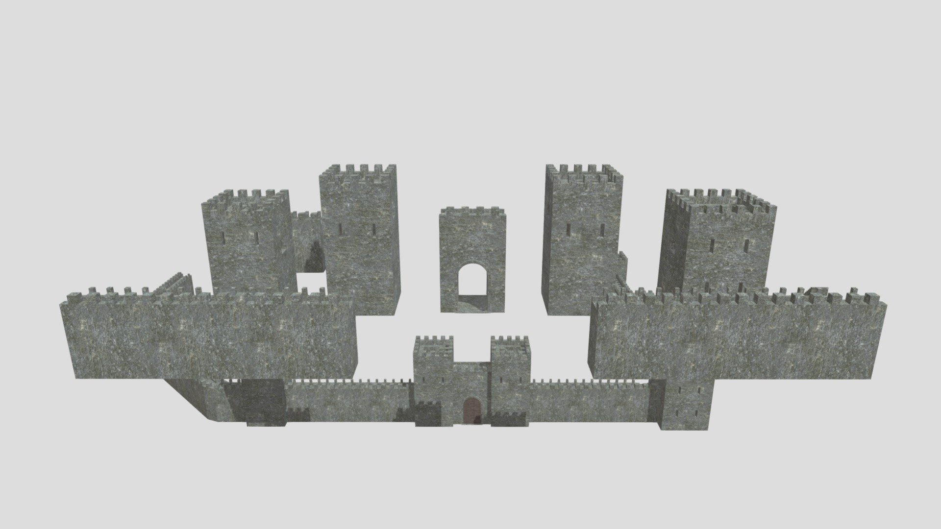 Medieval Castle Pack - Buy Royalty Free 3D model by Philip Storm ...