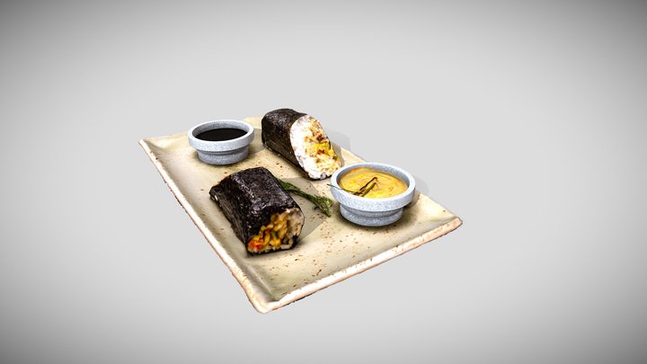 Sushi 3D Model