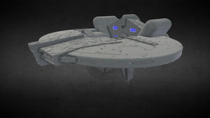 Star Wars: Inexpugnable Tactical Command Ship – Modello 3D gratuito STL