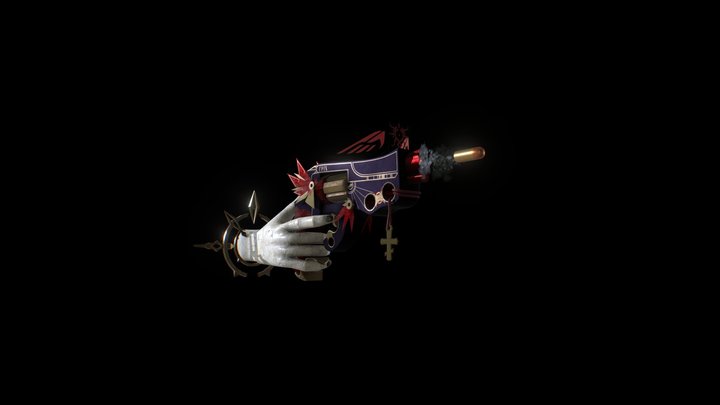heaven weapon 3D Model