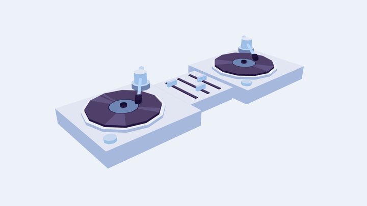 DJ 3D Model