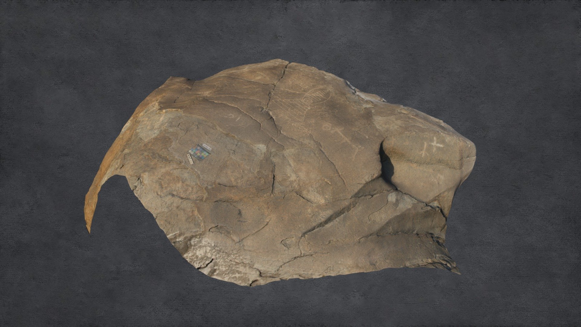 Rock Carving at Chilas-VIII (Rock 42) - 3D model by cvlablums [7b96737 ...