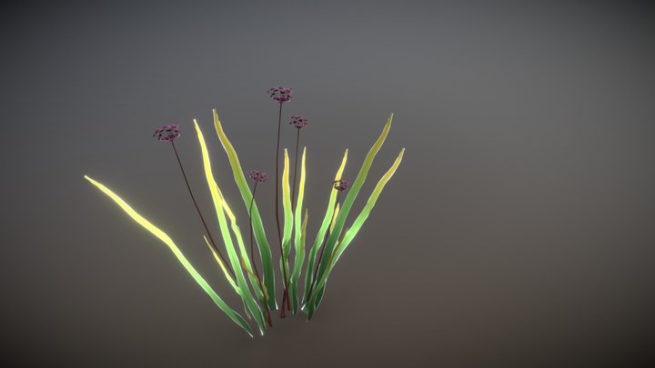 Grass type 2 3D Model