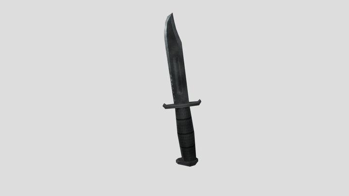Knife Slendytubbies 3 3D Model