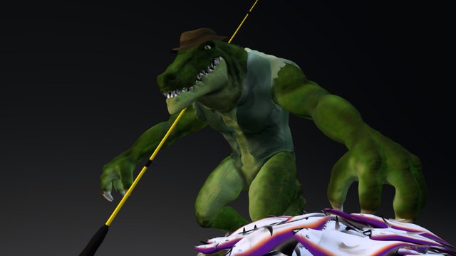 Crocky 3D Model