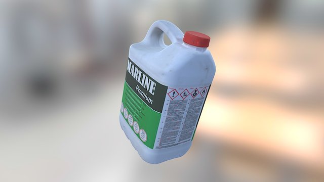 Bidon Marline 4 temps 5 L 3D Model