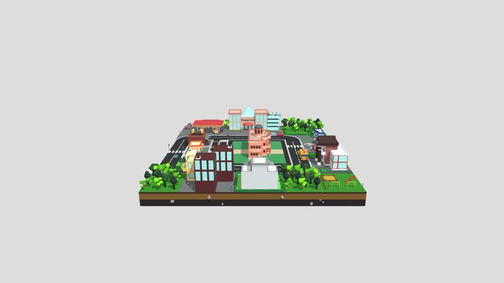 Cidade Utópica - SENAC 3D Model