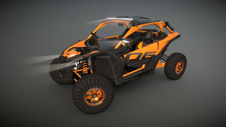 Can-Am Maverick 3D Model