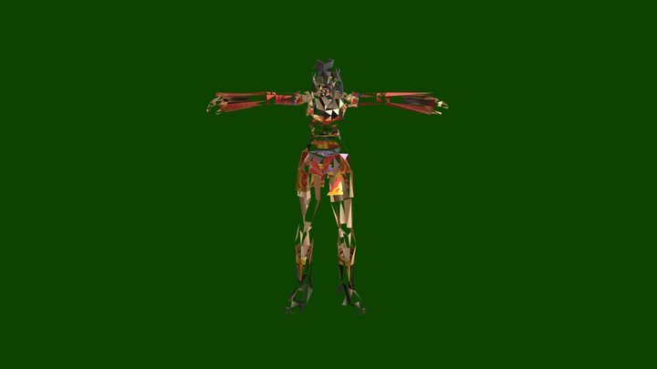 Mo Siang - Pet - Wave Hip Hop Dance 3D Model