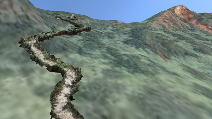 40 三段山分岐→三段山(4/11) 2025.9 – Free 3D Model STL