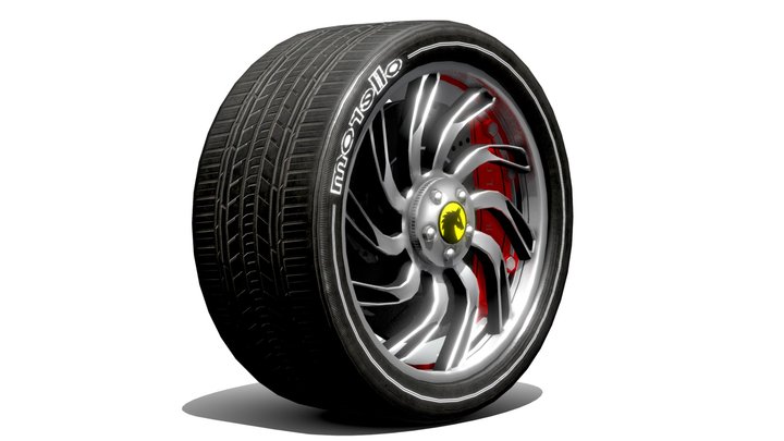 Morello Cerchi - Rims - Murgese V 3D Model