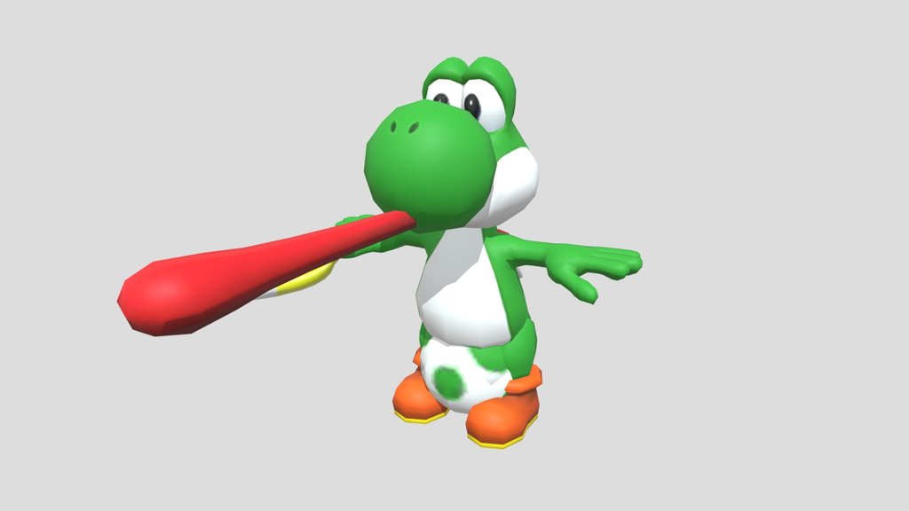 Mario Tennis Open - Yoshi