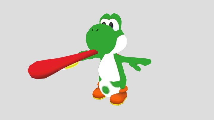Mario Tennis Open - Yoshi – Modello 3D gratuito STL
