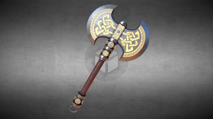 Battle Axe (Warhammer FB) 3D Model
