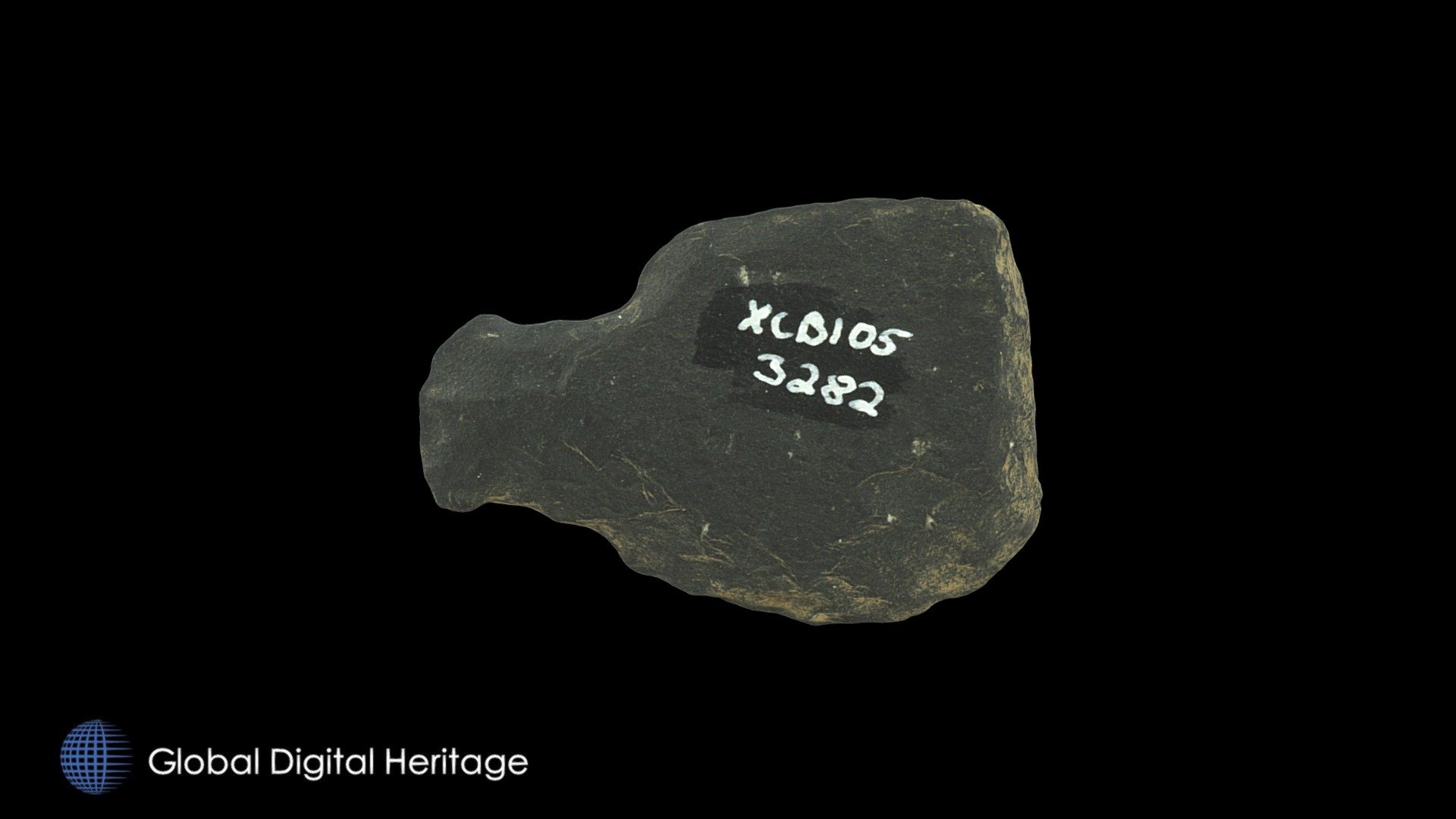 Hafted Scraper XCB-105-3282