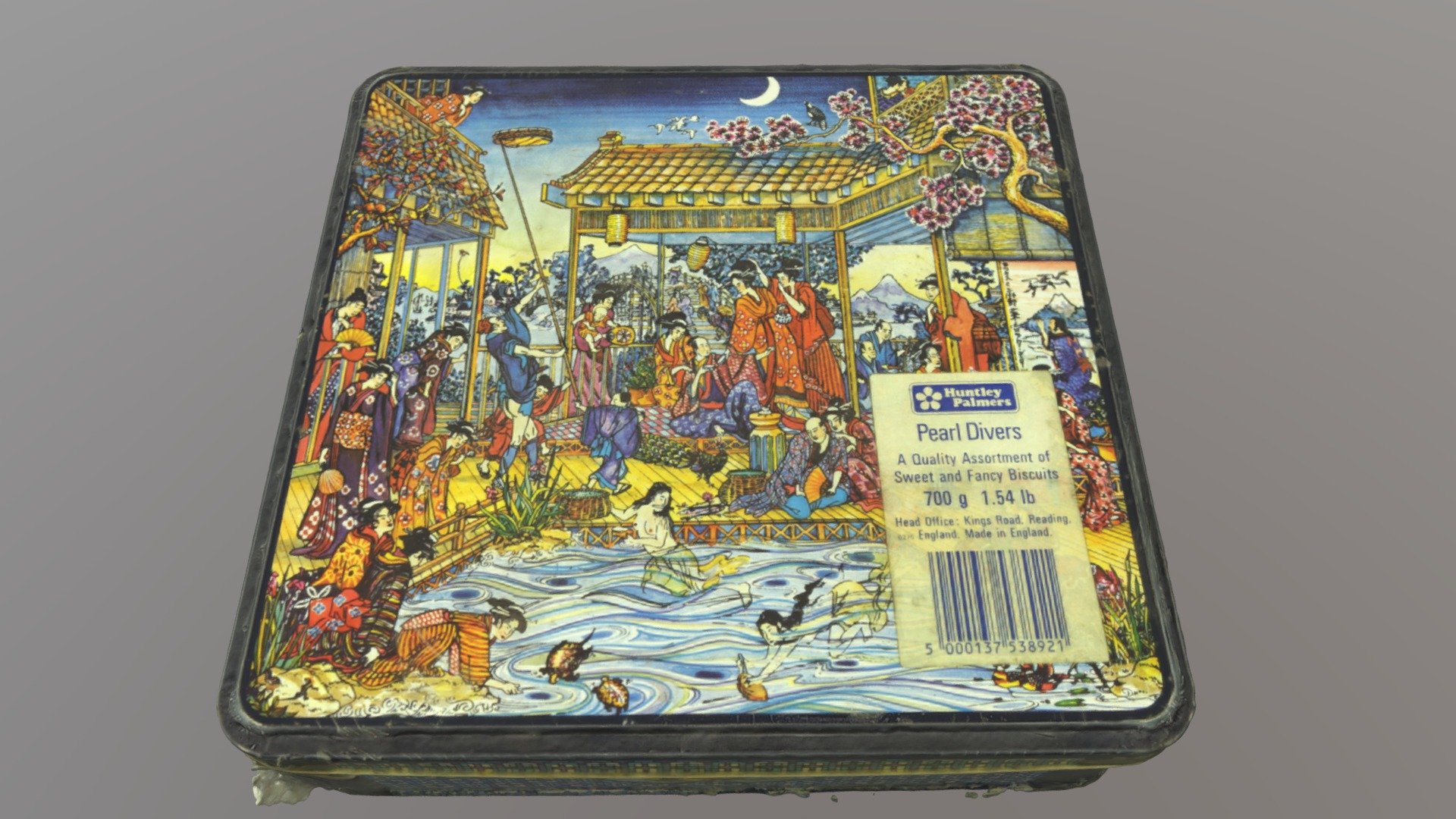 Pearl Divers Tin (Huntley & Palmers, 1981)