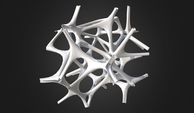 Cellular Structure 02 3D Model