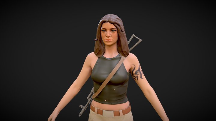woman 03 3D Model