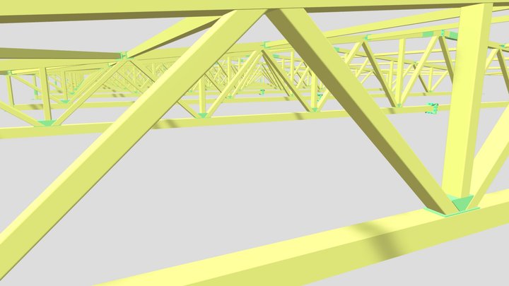Building Coating Structures 3D Model