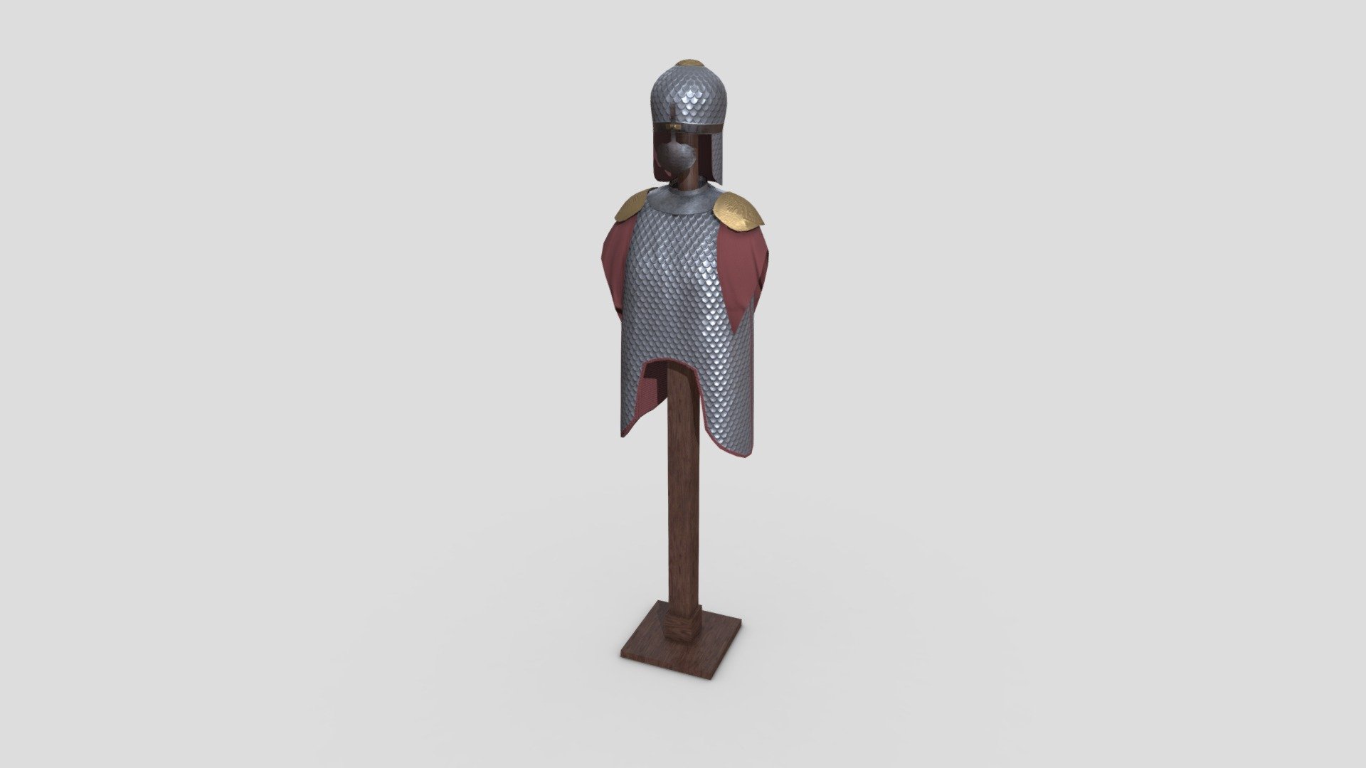 Pancerz karacenowy — Sketchfab embed 3D viewer