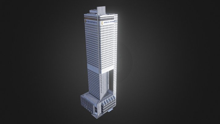 InterContinental Warsaw 3D Model