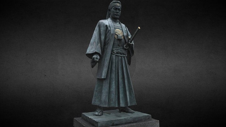 Monument to Hijikata Toshizo – Modello 3D gratuito STL