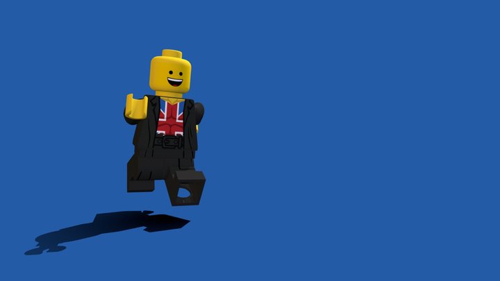 Lego Character (AR Optimised) 3D Model