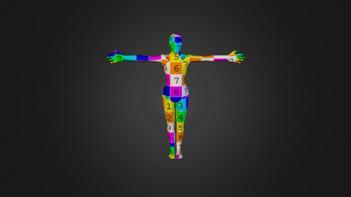 Uv Unwrapped Model 3D Model