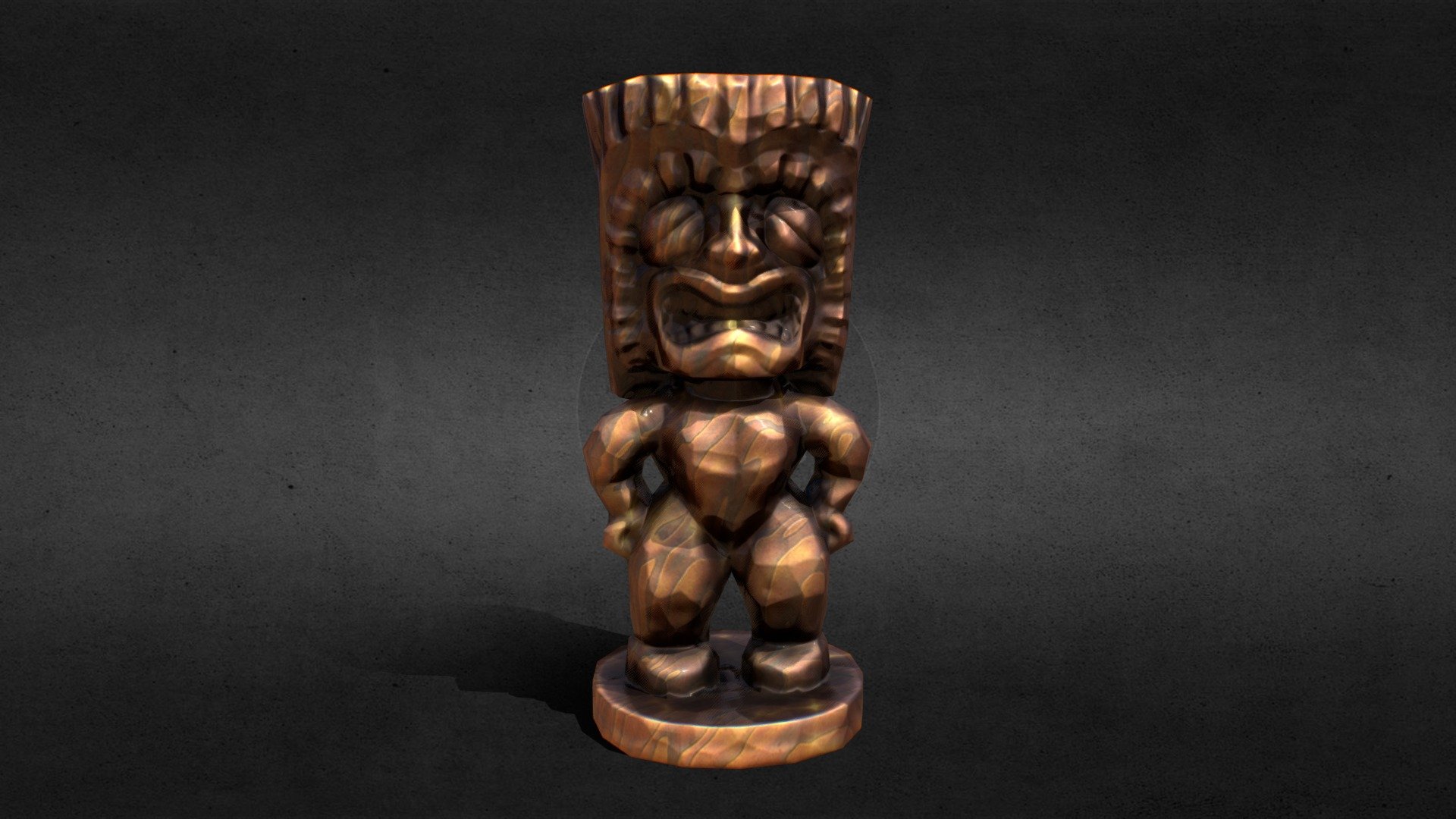 Tiki - hawaii figure