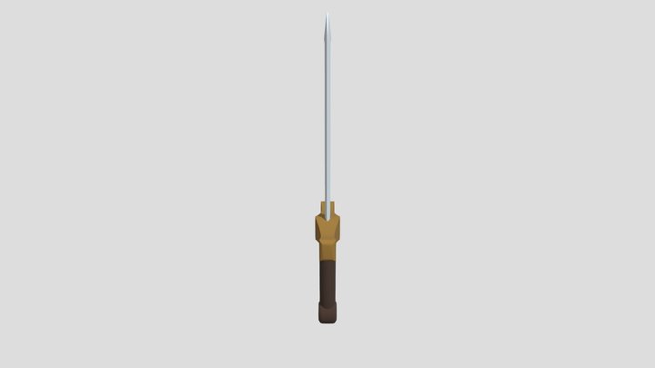 Espada Medieval Clásica – Free 3D Model STL