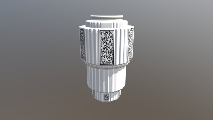 Jesus and Mary Light 3D Model