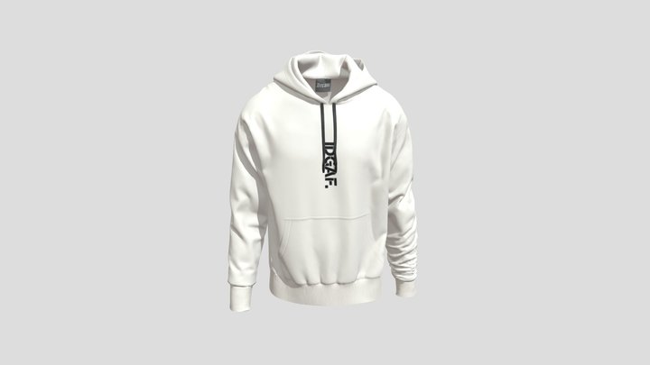 Hoodie made in Clo 3d 3D Model