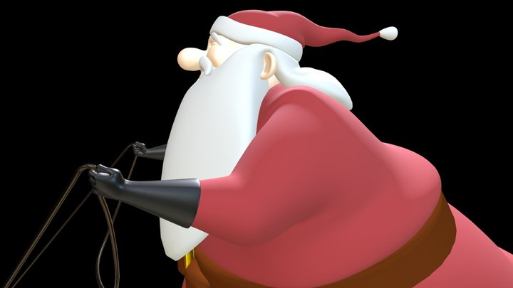 Santa Claus - by Marcus Rynningsjö 3D Model