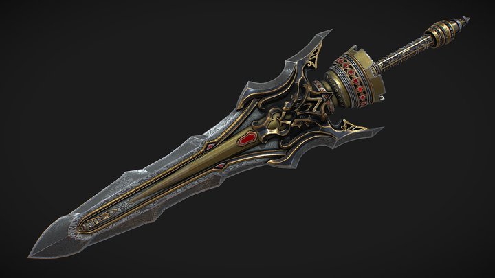 Imperial_sword 3D Model