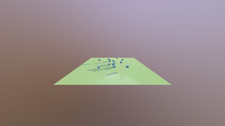 Blender VR Test Blend Direct 3D Model