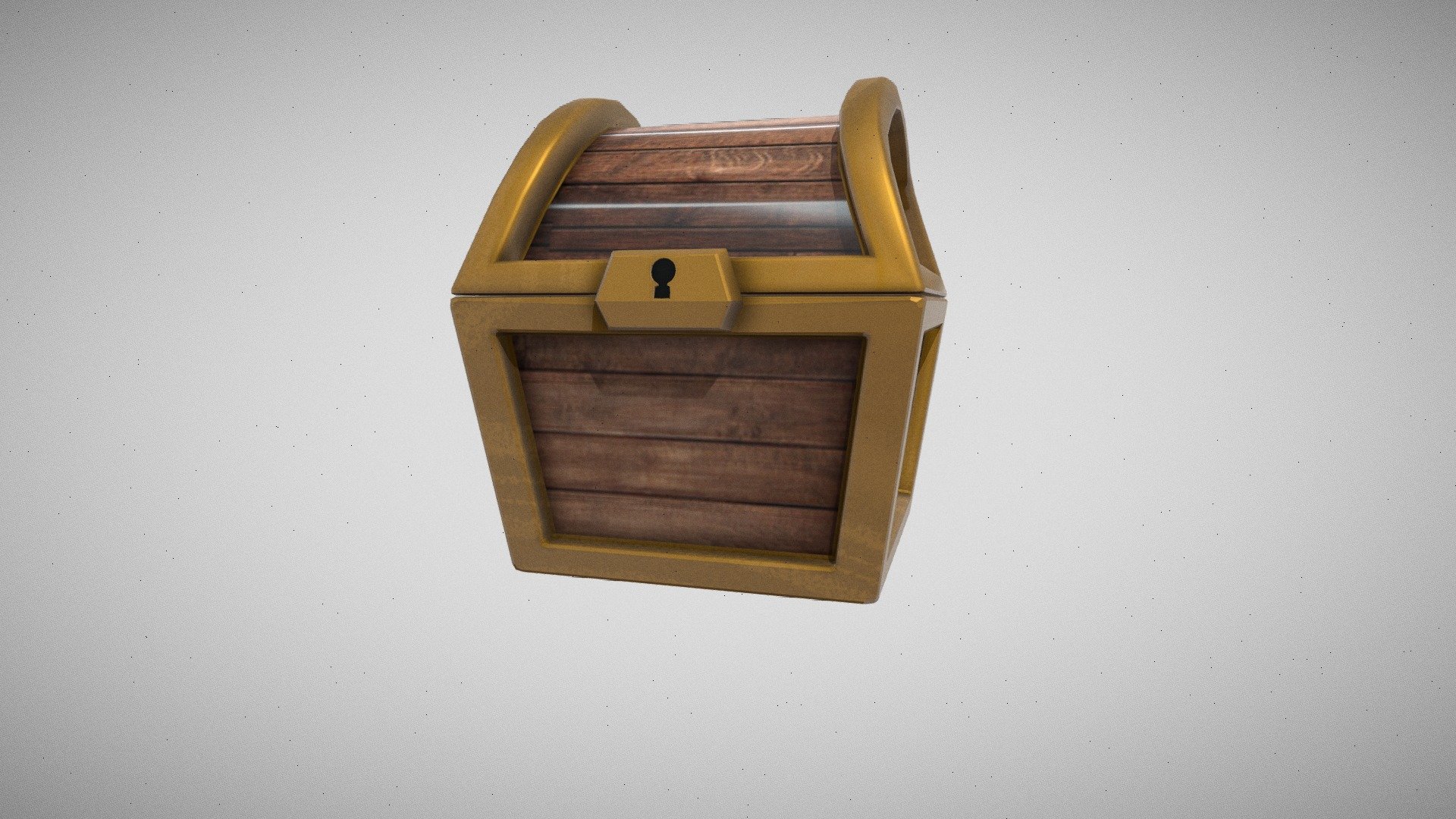 Treasure Chest - Download Free 3D model by RuChen [7ba50fe] - Sketchfab