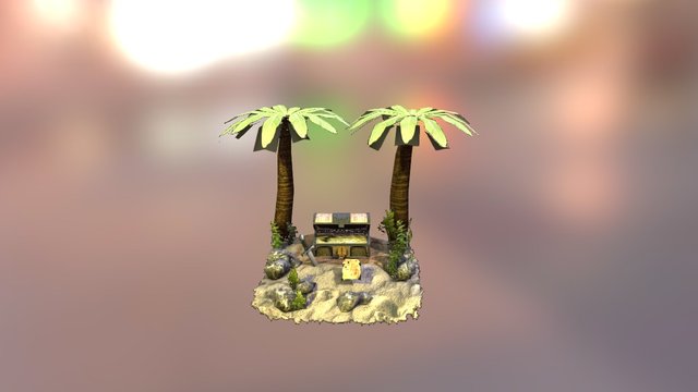 Playa 3D Model