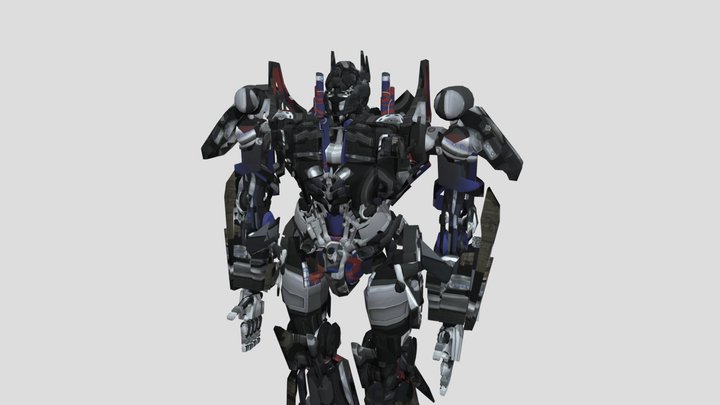 Optimus prime Human Alliance/Dark of The Moon 3D Model