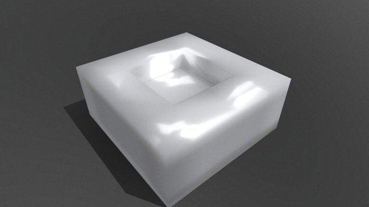 the cube 3D Model