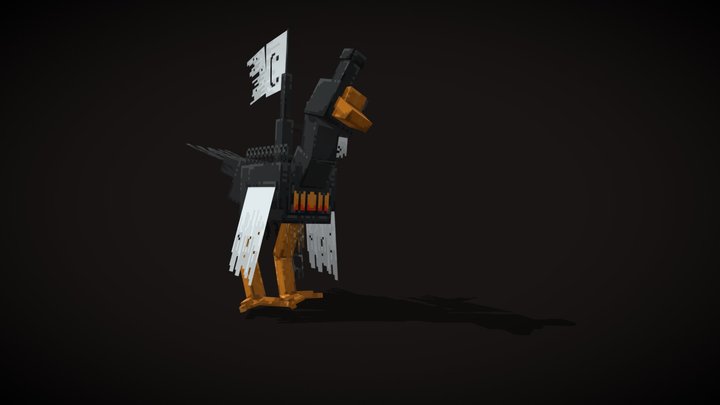 Blast Furnace Goose 3D Model