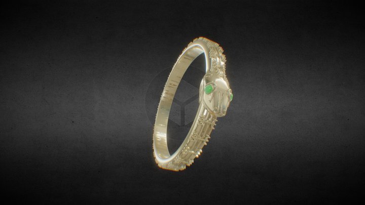 snake ring 05 3D Model