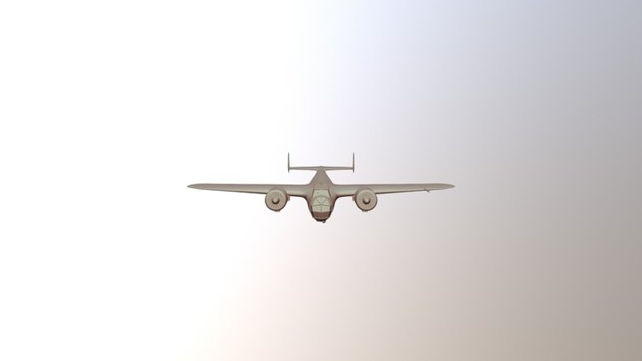 Dornier Do 17 3D Model